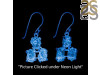 Petroleum Herkimer Diamond Rough Earring-2E HDP-3-23