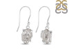 Petroleum Herkimer Diamond Rough Earring-E HDP-3-239