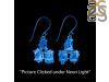 Petroleum Herkimer Diamond Rough Earring-2E HDP-3-24