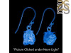 Petroleum Herkimer Diamond Rough Earring-E HDP-3-253