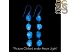 Petroleum Herkimer Diamond Rough Earring-2E HDP-3-293