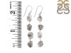 Petroleum Herkimer Diamond Rough Earring-2E HDP-3-293