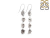 Petroleum Herkimer Diamond Rough Earring-2E HDP-3-296