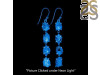 Petroleum Herkimer Diamond Rough Earring-2E HDP-3-297