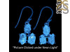 Petroleum Herkimer Diamond Rough Earring-2E HDP-3-3