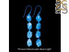 Petroleum Herkimer Diamond Rough Earring-2E HDP-3-300