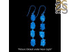 Petroleum Herkimer Diamond Rough Earring-2E HDP-3-304