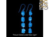 Petroleum Herkimer Diamond Rough Earring-2E HDP-3-305