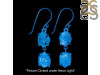 Petroleum Herkimer Diamond Rough Earring-2E HDP-3-312