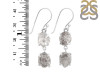 Petroleum Herkimer Diamond Rough Earring-2E HDP-3-312