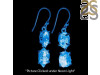 Petroleum Herkimer Diamond Rough Earring-2E HDP-3-314