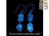 Petroleum Herkimer Diamond Rough Earring-2E HDP-3-315