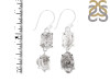 Petroleum Herkimer Diamond Rough Earring-2E HDP-3-315