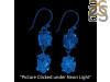 Petroleum Herkimer Diamond Rough Earring-2E HDP-3-317
