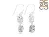 Petroleum Herkimer Diamond Rough Earring-2E HDP-3-321