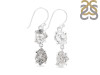 Petroleum Herkimer Diamond Rough Earring-2E HDP-3-322