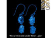 Petroleum Herkimer Diamond Rough Earring-2E HDP-3-323