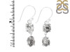 Petroleum Herkimer Diamond Rough Earring-2E HDP-3-324