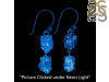 Petroleum Herkimer Diamond Rough Earring-2E HDP-3-331