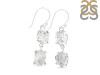 Petroleum Herkimer Diamond Rough Earring-2E HDP-3-332