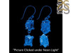 Petroleum Herkimer Diamond Rough Earring-2E HDP-3-333