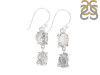 Petroleum Herkimer Diamond Rough Earring-2E HDP-3-335