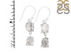 Petroleum Herkimer Diamond Rough Earring-2E HDP-3-335