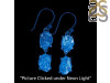 Petroleum Herkimer Diamond Rough Earring-2E HDP-3-336