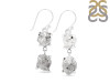 Petroleum Herkimer Diamond Rough Earring-2E HDP-3-337