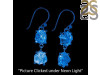 Petroleum Herkimer Diamond Rough Earring-2E HDP-3-339