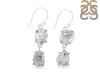 Petroleum Herkimer Diamond Rough Earring-2E HDP-3-341