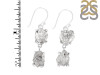 Petroleum Herkimer Diamond Rough Earring-2E HDP-3-341