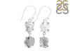 Petroleum Herkimer Diamond Rough Earring-2E HDP-3-342