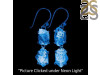 Petroleum Herkimer Diamond Rough Earring-2E HDP-3-344