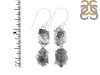 Petroleum Herkimer Diamond Rough Earring-2E HDP-3-344
