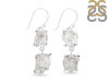 Petroleum Herkimer Diamond Rough Earring-2E HDP-3-347