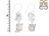 Petroleum Herkimer Diamond Rough Earring-2E HDP-3-347