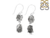 Petroleum Herkimer Diamond Rough Earring-2E HDP-3-348