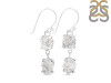 Petroleum Herkimer Diamond Rough Earring-2E HDP-3-350
