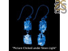 Petroleum Herkimer Diamond Rough Earring-2E HDP-3-351