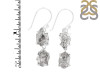 Petroleum Herkimer Diamond Rough Earring-2E HDP-3-353