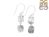 Petroleum Herkimer Diamond Rough Earring-2E HDP-3-356