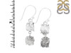 Petroleum Herkimer Diamond Rough Earring-2E HDP-3-356