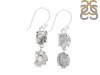 Petroleum Herkimer Diamond Rough Earring-2E HDP-3-358