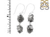 Petroleum Herkimer Diamond Rough Earring-2E HDP-3-359