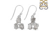 Petroleum Herkimer Diamond Rough Earring-2E HDP-3-4