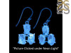 Petroleum Herkimer Diamond Rough Earring-2E HDP-3-6