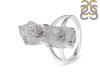 Herkimer Diamond Rough Ring-2R-Size-9 HKD-2-156