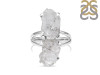 Herkimer Diamond Rough Ring-2R-Size-6 HKD-2-160