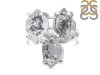 Herkimer Diamond Rough Ring-2R-Size-8 HKD-2-278